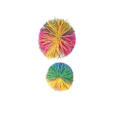 Balls Anti-Stress Rainbow Ball Bouncy Stress Balls Monkey Stringy Balls Rainbow Fidget Sensory Ball Baby Stretchy Ball