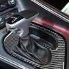 ABS Carbon Fiber Gear Shift Panel Interior Trim Fits For Dodge Challenger 2015+