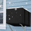Window Air Conditioner Cover Waterproof Extend Equipment Life Insulation Window Unit Air Conditioner Case Anti-Dust Case
