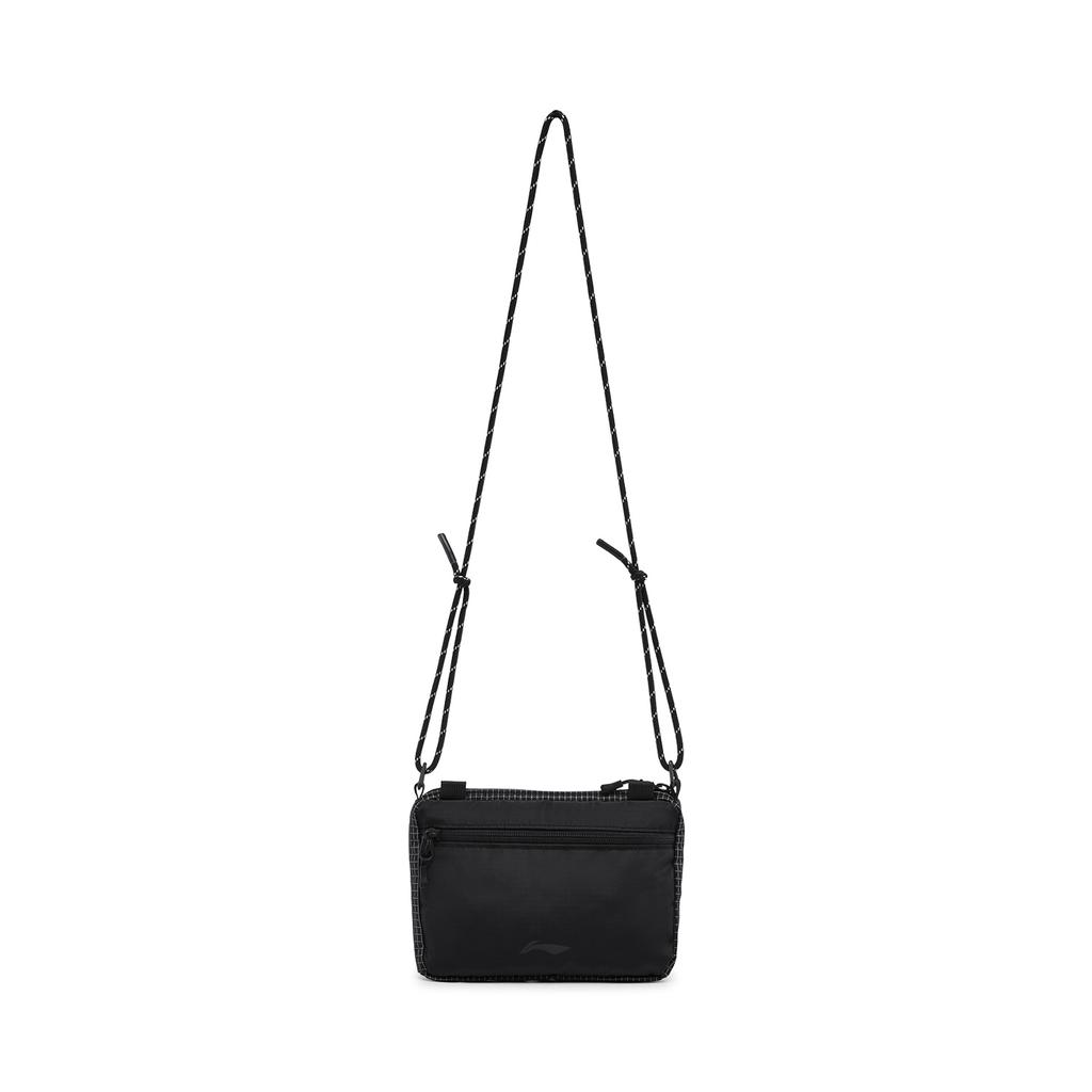 Li Ning Outdoor CF Tracing Nylon Crossbody Bags Unisex Black ABDW201-1