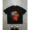 Hip Hop Street Y2K Bryant Bubble Gum Pop Retro Short Sleeved Tshirt Mens Tshirt Summer New Style Unisex Casual Tshirt