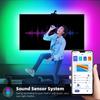 Graffiti App Control LED Light Strip for 55-65-Inch TV Background with Camera Sync