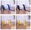 2.5 Cm Cotton Herringbone Tape, 45 Meters - Fabric Strap for Edge Binding and Clothing Accessories
