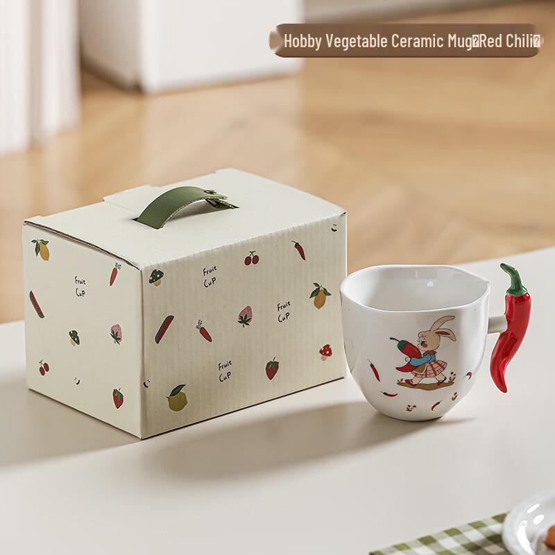 Мультяшная керамическая кружка для кофе Wutuo