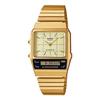 CASIO Standard Analog-Digital Quartz Wristwatch AQ-800EG-9A Unisex Gold Overseas Model