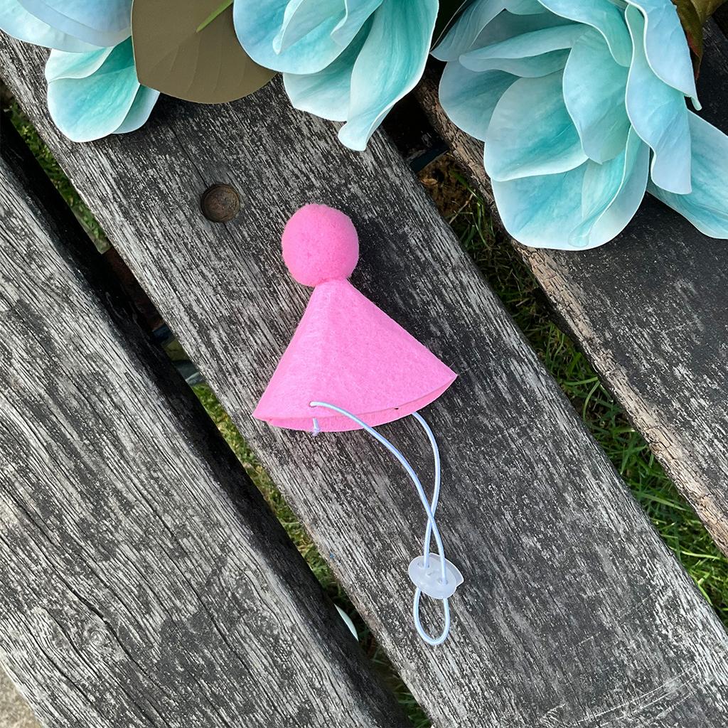 1set Mini Doggy Adjustable Bandana Scarf Lovely Pet Cat Dog Birth Bib and Party Hat Birthday Outfit Puppy Birthday Party Supply