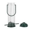 1pc Bird Feeder Hanging Outdoor Dark Green Iron Mesh Stainless Steel Hummingbird Pet Feeding Tool