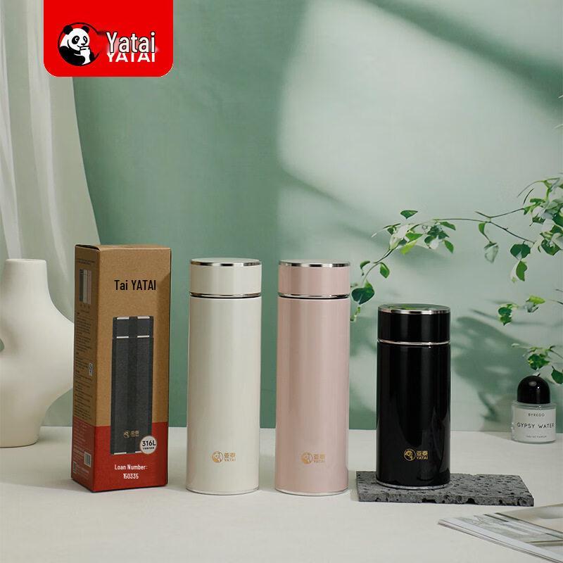 YATAI Y-5033-2 316L Stainless Steel Insulated Tea Mug 300ml