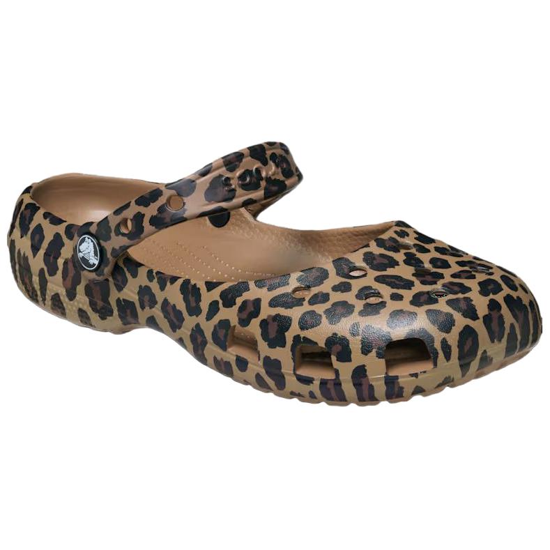 Crocs Classic Animal Ballet Sepia Leopard Women's 212478-2LD