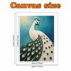 Pearl Art Painting Home Wall Decor Peacock Gemstone Painting Picture Crafts Adult/Beginner Gift Creative Home Decor Unframed DIY Art