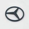 2025 Hot 52mm 58mm ABS Chrome Black Star Logo Mercedes Steering Wheel Logo Sticker For Mercedes Benz C E S Class W253 Emblem Acc