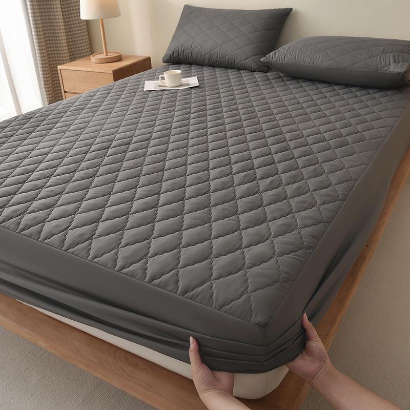 

Водонепроницаемый стеганый чехол для матраса: Дышащий, Пыленепроницаемый, Непромокаемый Натяжной Чехол для Простыни. 140*200cm Quilted Waterproof Sheet