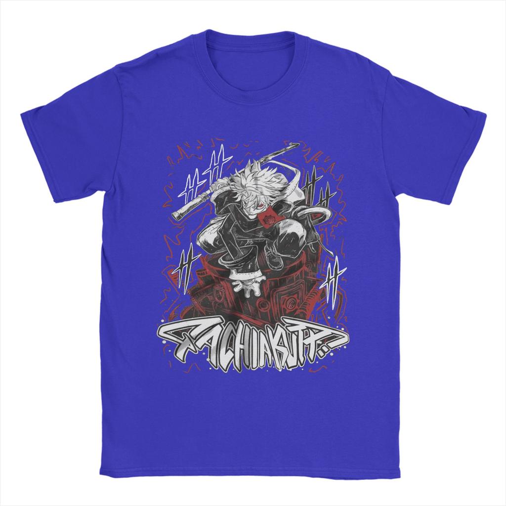 Novelty Rudo Surebrec Gachiakuta Anime TShirts for Unisex Round Collar Pure Cotton T Shirts Short Sleeve Tees Printed Tops