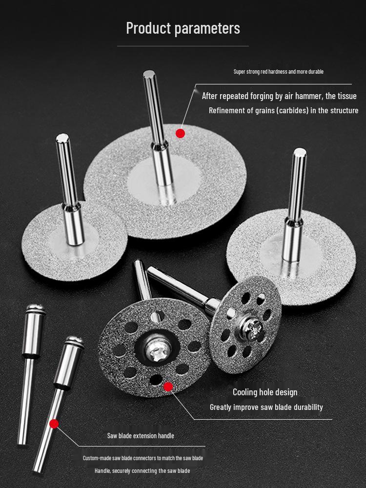 Diamond Electric Drill Grinder Cutting & Sanding Disc Set