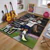 Harry Kane Design Area Rug Personalized Name- Non-Slip, Soft & Cozy Floor Mat for Living Room, Office - Indoor/Outdoor Carpet