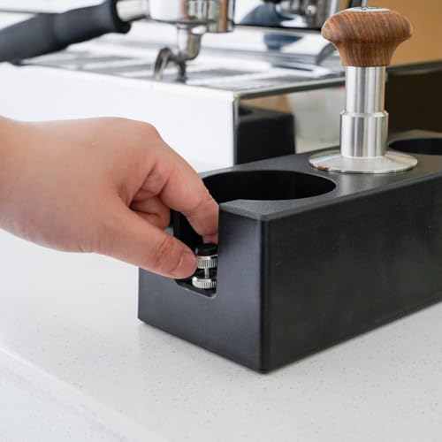 watchget Tamper Stand, Tamping Stand, Espresso Tamper Mat, Coffee Tamper Mat, Espresso Tamping Station, Portafilter Holder, Tamping Station Base, Mult