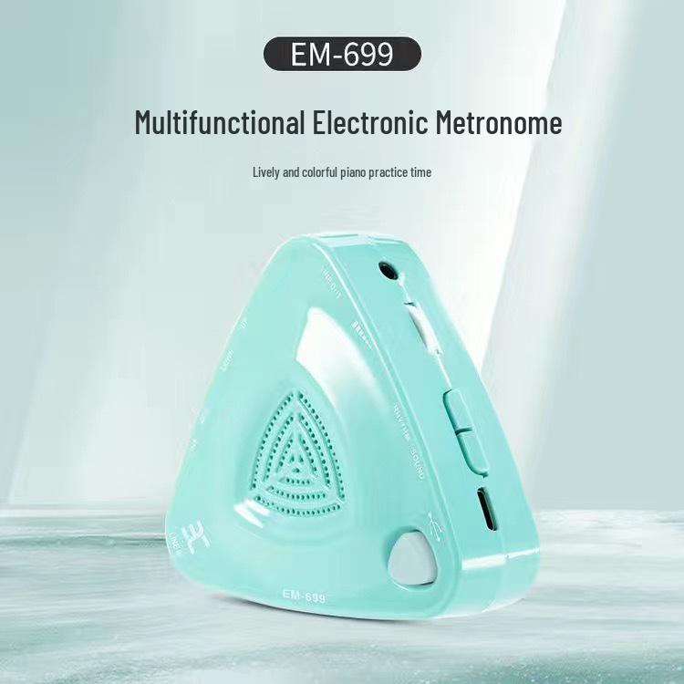 Yinuo EM-699 Electronic Metronome for Piano, Guitar, Drums, Guzheng, and Vocals - Precise Rhythm Keeper for Grade Exams.