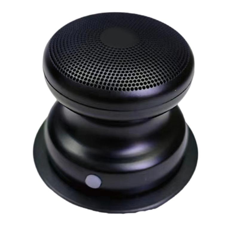 Small Bluetooth-compatible Speaker Wireless with Magnetic Base Powerful Waterproof Easy Attach Portable Mini Speaker