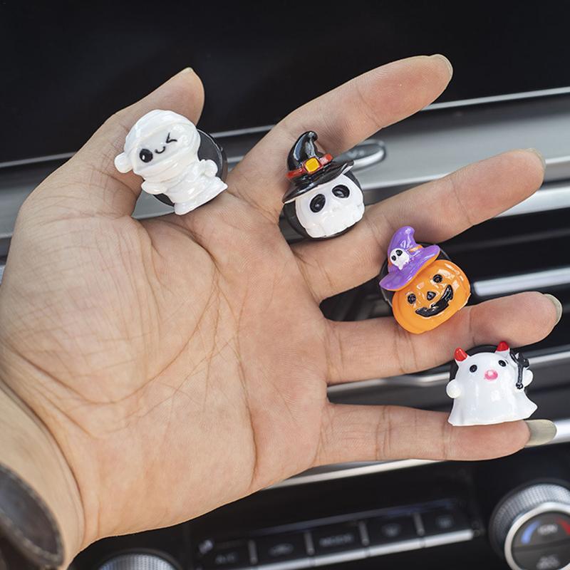Auto Lufterfrischer Lüftungsschlitze Clips Auto Erfrischer Auto Diffusor 3D Kürbis Geist Auto Duft Auto Aromatherapie Automotive Lufterfrischer