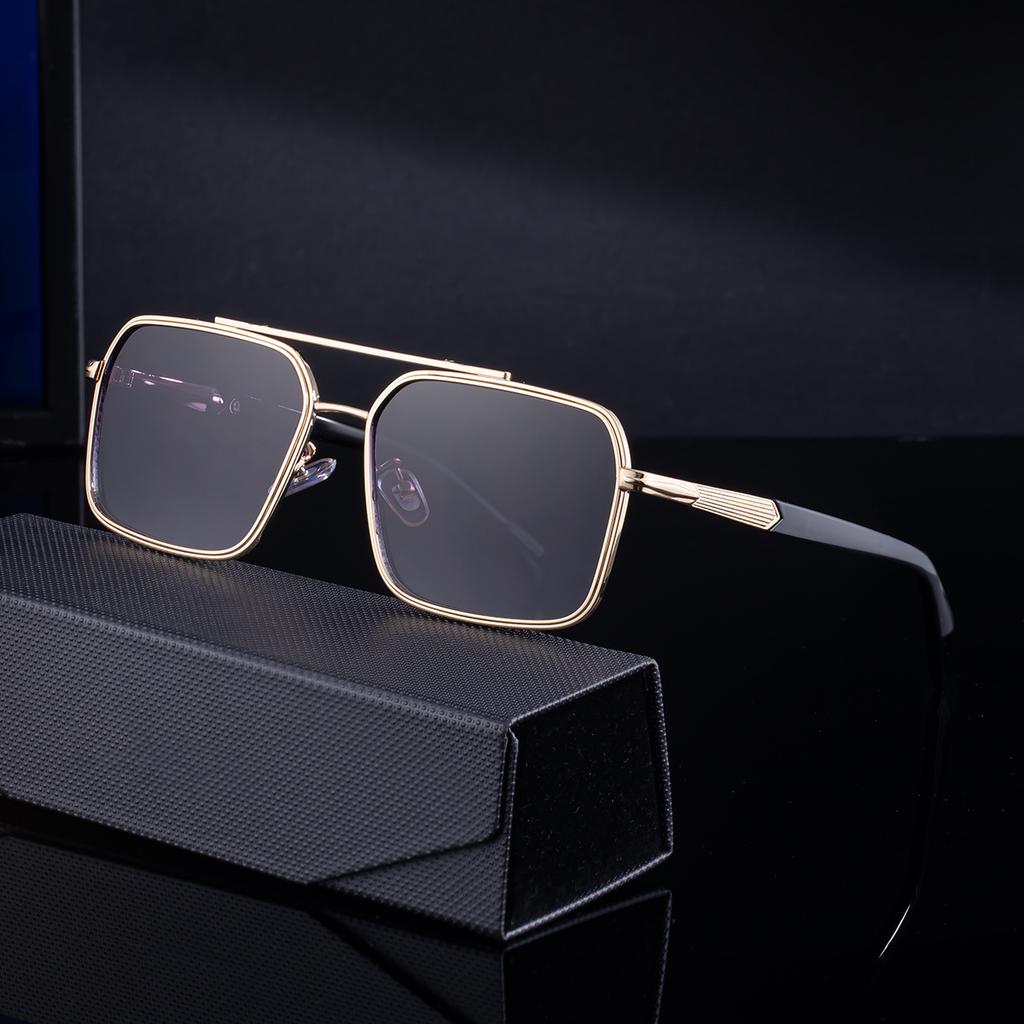 JYL TS Men's Square - Unique Double-Bridge Outdoor Driving Shades WF-5G287