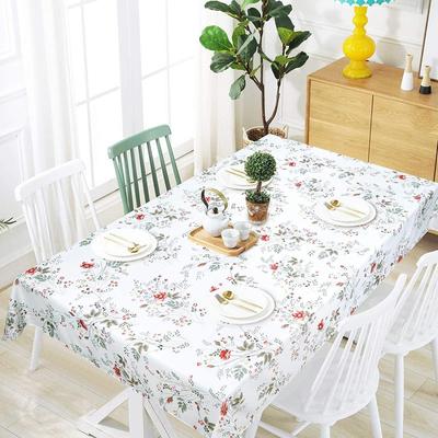 Kleine Frisse Stijl Tafelkleed Waterdicht Oliebestendig Keuken Eettafel Kleed Hoes Mat Tafelzeil Vlekwerend