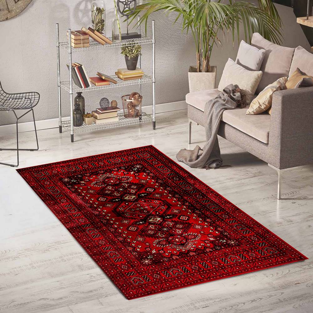 

Mosimoso Home H911 Ковер с точечной подошвой и цифровой печатью 50x80 cm