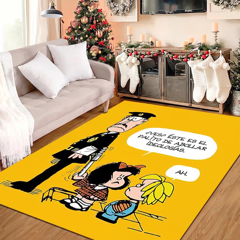 1PC Mafalda Rug - home decoration Carpet For Living Room Bedroom Flooring Computer Chair Area Rug