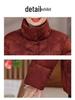 Schwarze Winter-Baumwolljacke für Frauen mittleren Alters und ältere Frauen - Kurz, Stilvoll, Gefütterte Oberbekleidung für Mama und Oma