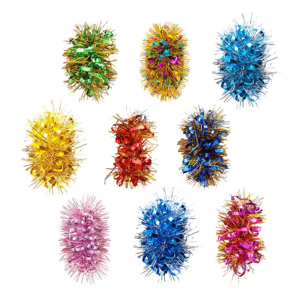 Cheerleader Wristband Sparkling Cheer Wristband Cheerleading Pom Poms Set with Elastic Wristband Ponytail for Team for Holiday