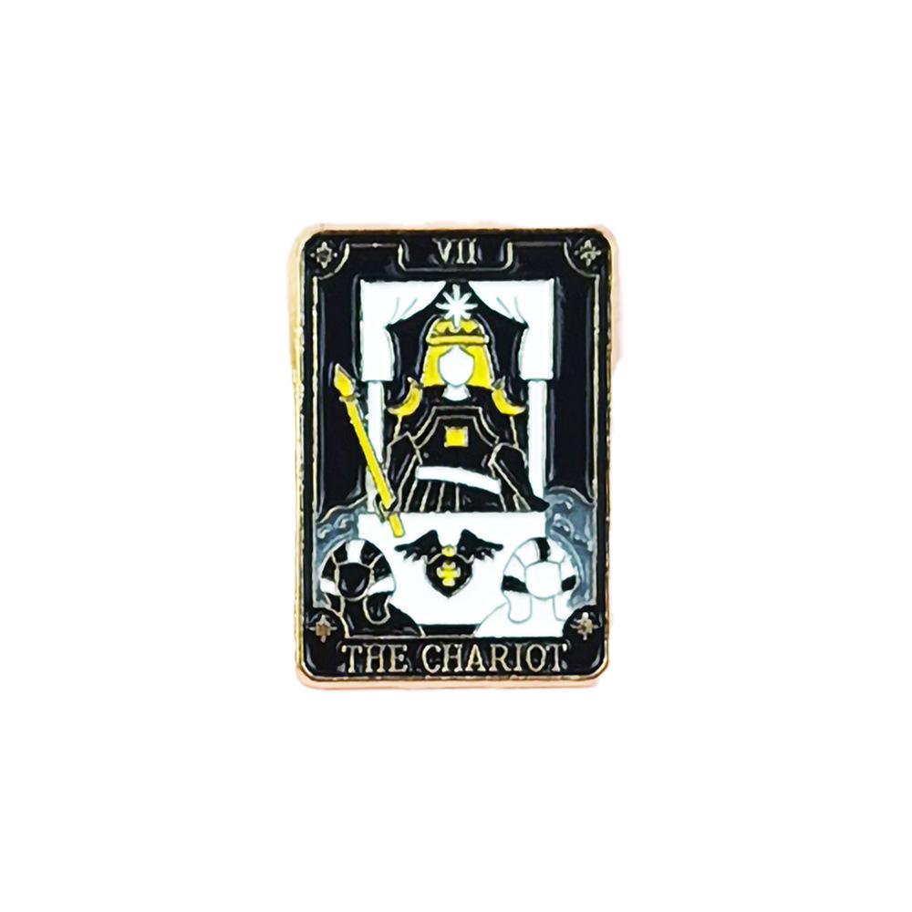 Card Series Brooch Pin for Backpack Decoration