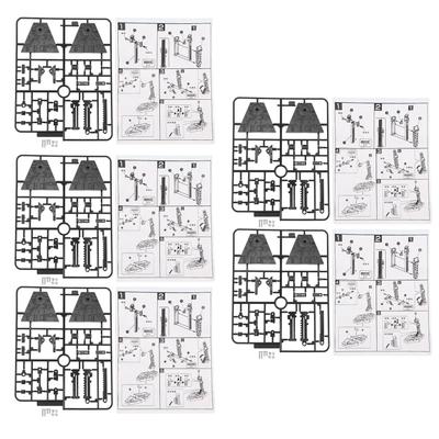 5 Pack Action Figure Stand Set Easy To Assemble Long Lasting Use High Stability for SD BB RG HG