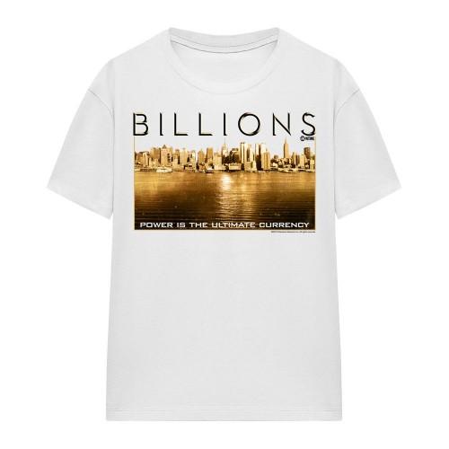 Billions Unisex Erwachsenen Golden City T-Shirt