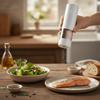 Adjustable Burr Electric Pepper Salt Grinder 2 In 1 Kitchen Spice Grinding Bottle  Cooking