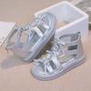 *Fashionable New Diamond Elegant Bag with Princess Sandals for Women Summer Round Bow Sexy and Comfortable Children's Sandals