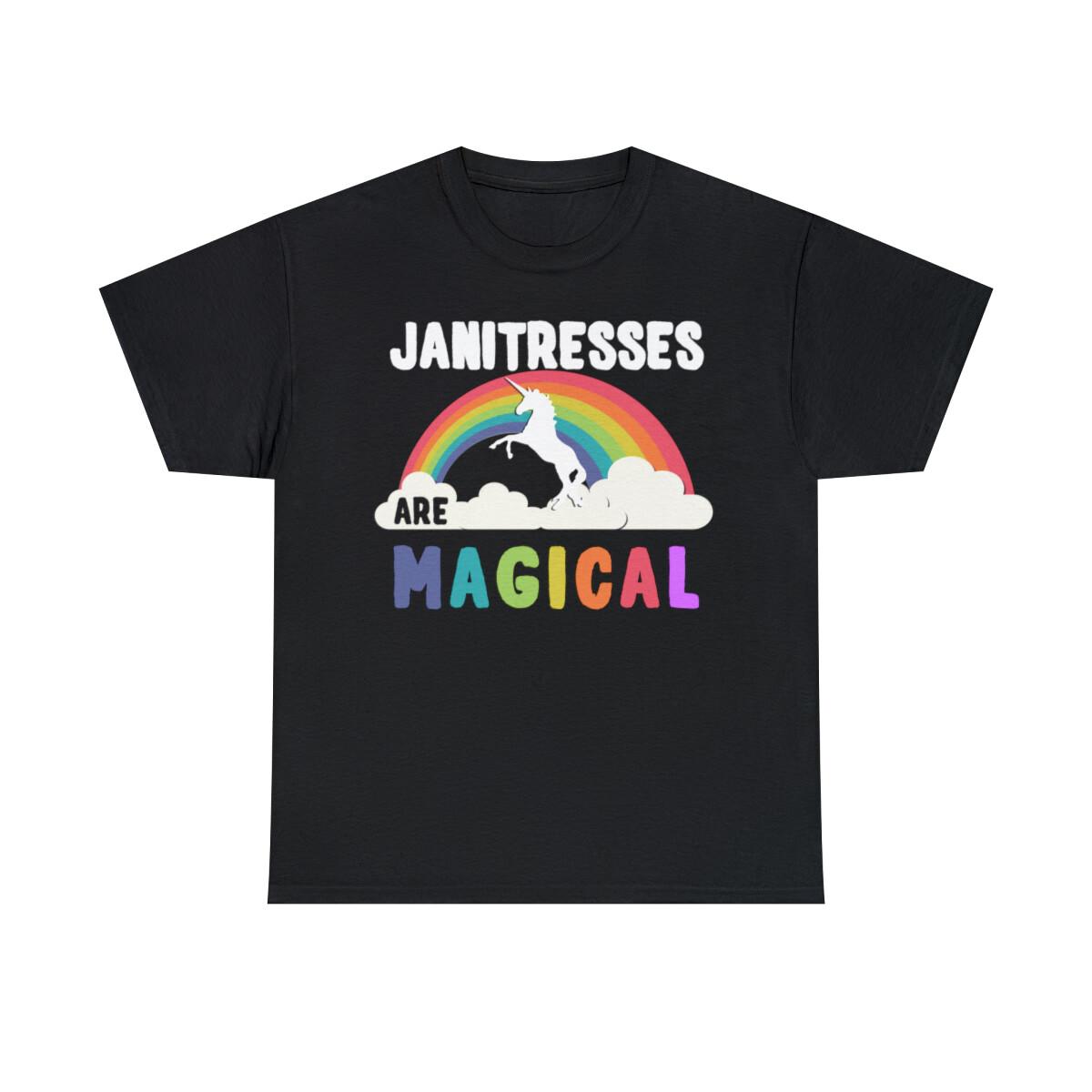 Janitresses Are Magical Short Sleeve Graphic T-Shirt, Sizes S-5XL XXL