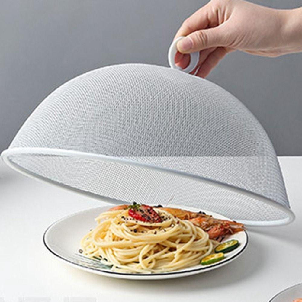 Round Shape Mesh High Quality Anti-Flying Dish Cover for Outdoors Parties BBQs