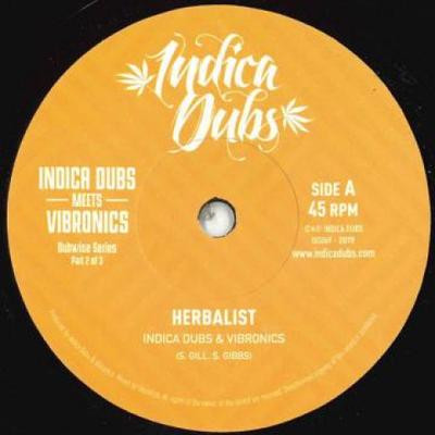 7inch Record INDICA DUBS VIBRONICS Herbalist Herbalist Special ISS069 Indica Dubs UK 2019 UK Reggae Ska Dub