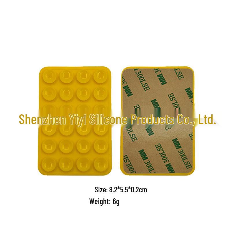 Silicone Phone Holder: Portable, Anti-slip, Stable Suction Cup Back Sticker