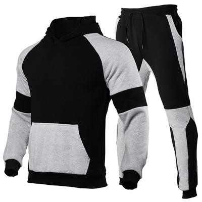 Tuta Colorblock Unisex 2024: Completo Due Pezzi da Corsa da Esterno Taglia Europea