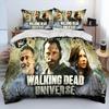 3D Print Horror Tv The Walking Dead Lincoln Comfortable Duvet Quilt Cover Pillowcase Bedding Set Bedroom Decoration Home Textile