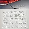 3D ABS Samolepka na auto Logo CLS260 CLS300 CLS400 Zadní víko kufru Nápis Znak Pro Mercedes Benz Řada CLS CLS350 CLS500 Příslušenství