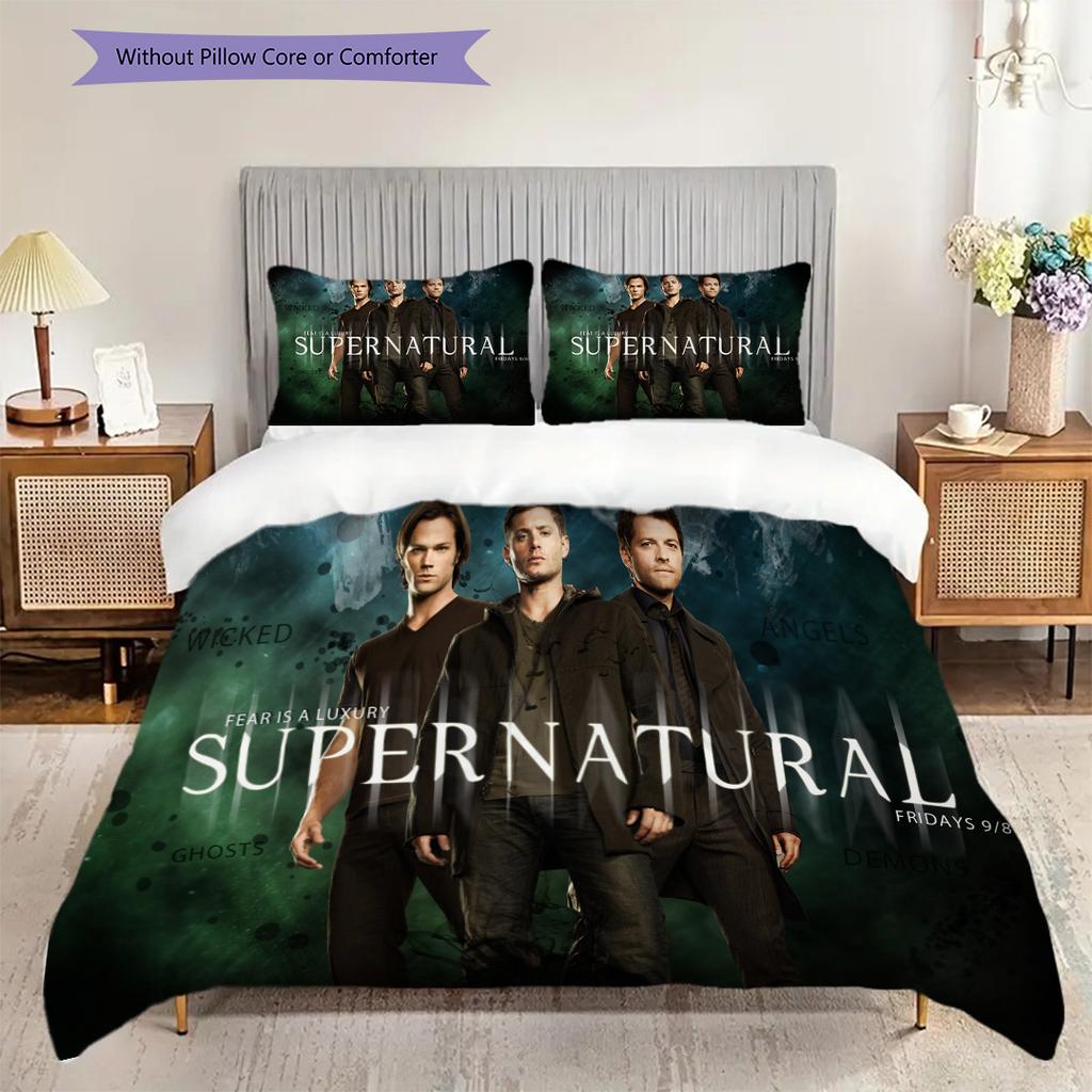 Supernatural Journey Through Unknown Bedding 1 Duvet Cover 2 Pillowcase Without Core Duvet Cover And Pillowcase Christmas Birthday Gift