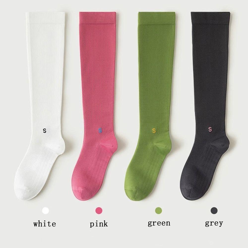 

Anti-skid Compression Socks Breathable Sports Calf Socks Knee-High Socks Athletic