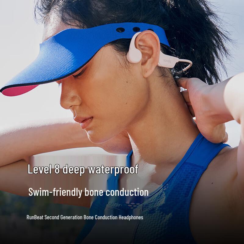 Saina B60SProMax Swimming Waterproof Sports Neckband Earphones