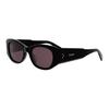 Cat Eye Sunglasses With Side Brand Logo In Acetate Women Sunglasses Black CL40329U01Y
