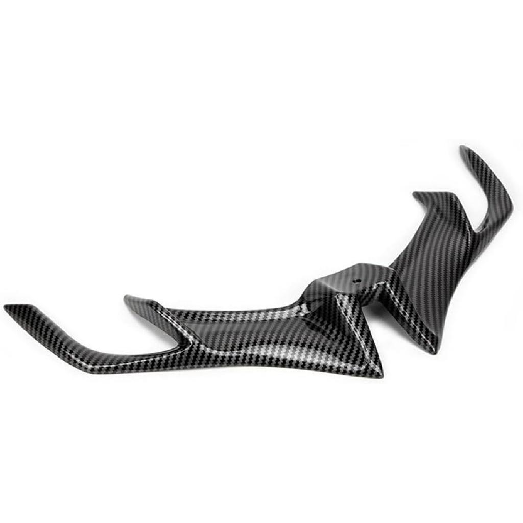 Motorcycle Winglet Carbon Universal ABS Fiber Fairing Motorcycle Wing Aerodynamic Winglet Dynamic Spoiler Wings Compatible for R15 V3 2017-2020