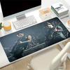 Gothic Metal Performance Large Gaming Mouse Pad Nonslip Rubber Base Waterproof Desk Mat For Office Pc Laptop