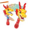 Electric Light Music Dragon Dance Bubble Stick, Charging Simulation Lantern Model Bubble Machine, Children Blow Bubbles