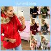 Womens Winter Fur Lined Parka Hooded Jacket Warm Thick Overcoats Coats Outwear