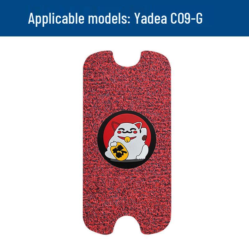 Durable Non-Slip Waterproof Foot Mats for Yadea C09-G Electric Scooter